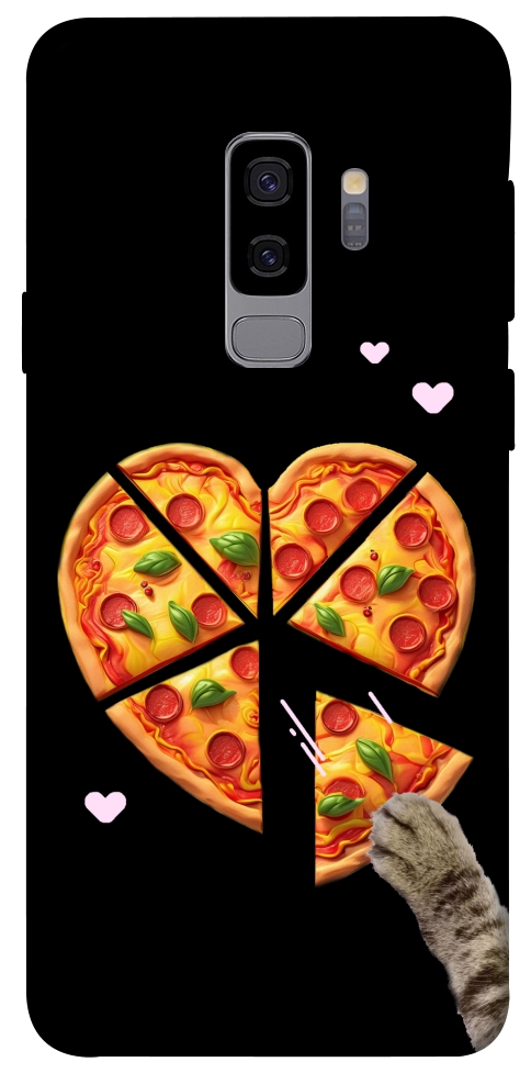 Чохол Pizza Love Cat для Galaxy S9+