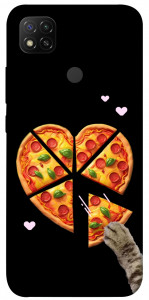 Чохол Pizza Love Cat для Xiaomi Redmi 9C