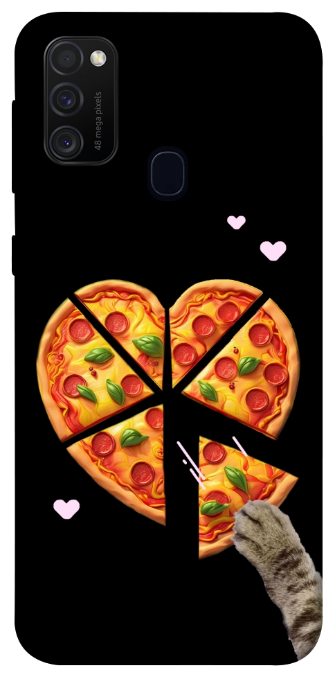 Чехол Pizza Love Cat для Galaxy M30s