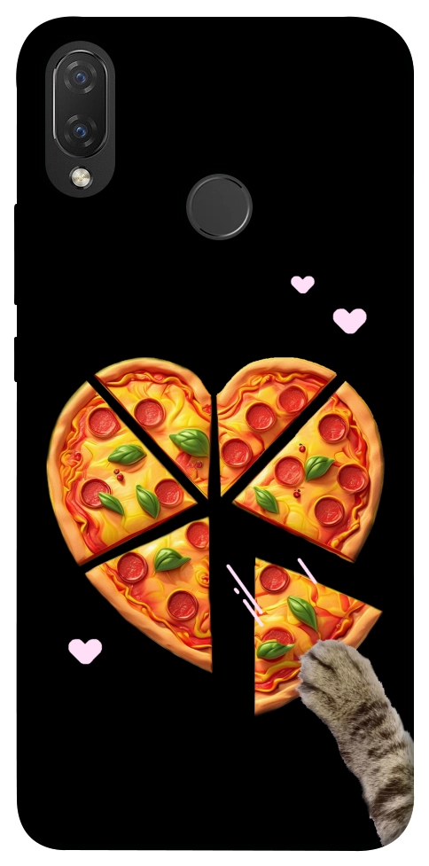 Чохол Pizza Love Cat для Huawei Nova 3i