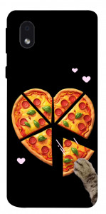 Чехол Pizza Love Cat для Samsung Galaxy A01 Core