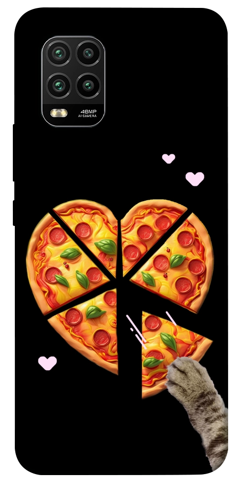 Чехол Pizza Love Cat для Xiaomi Mi 10 Lite