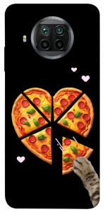 Чехол Pizza Love Cat для Xiaomi Redmi Note 9 Pro 5G