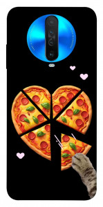 Чехол Pizza Love Cat для Xiaomi Redmi K30