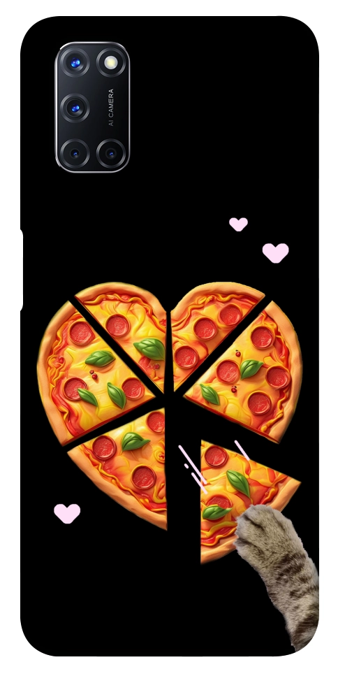 Чехол Pizza Love Cat для Oppo A92