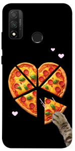 Чохол Pizza Love Cat для Huawei P Smart (2020)