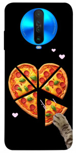 Чохол Pizza Love Cat для Xiaomi Poco X2