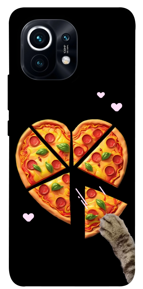 Чехол Pizza Love Cat для Xiaomi Mi 11