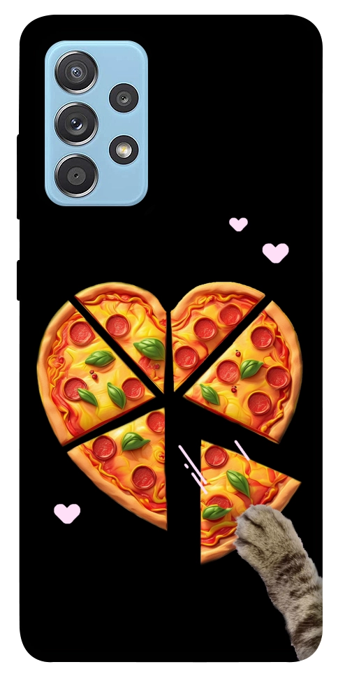 Чехол Pizza Love Cat для Galaxy A52