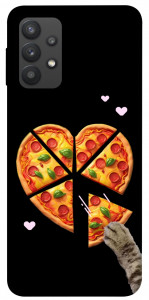 Чохол Pizza Love Cat для Galaxy A32 4G