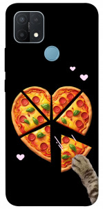 Чехол Pizza Love Cat для Oppo A15