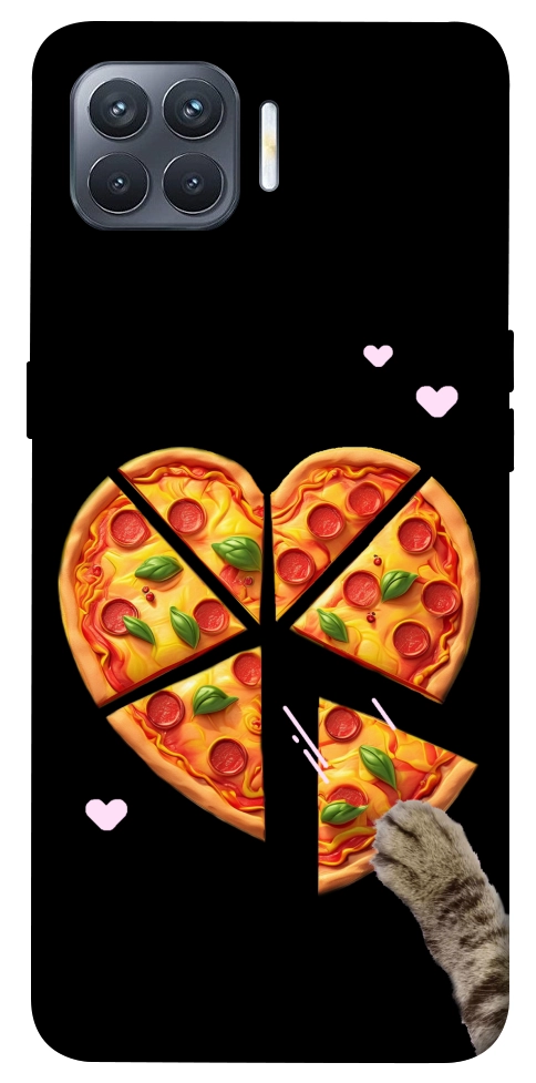 Чехол Pizza Love Cat для Oppo Reno 4 Lite