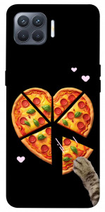 Чехол Pizza Love Cat для Oppo Reno 4 Lite