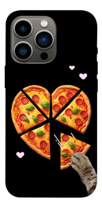 Чехол Pizza Love Cat для iPhone 13 Pro