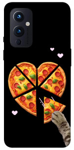 Чохол Pizza Love Cat для OnePlus 9