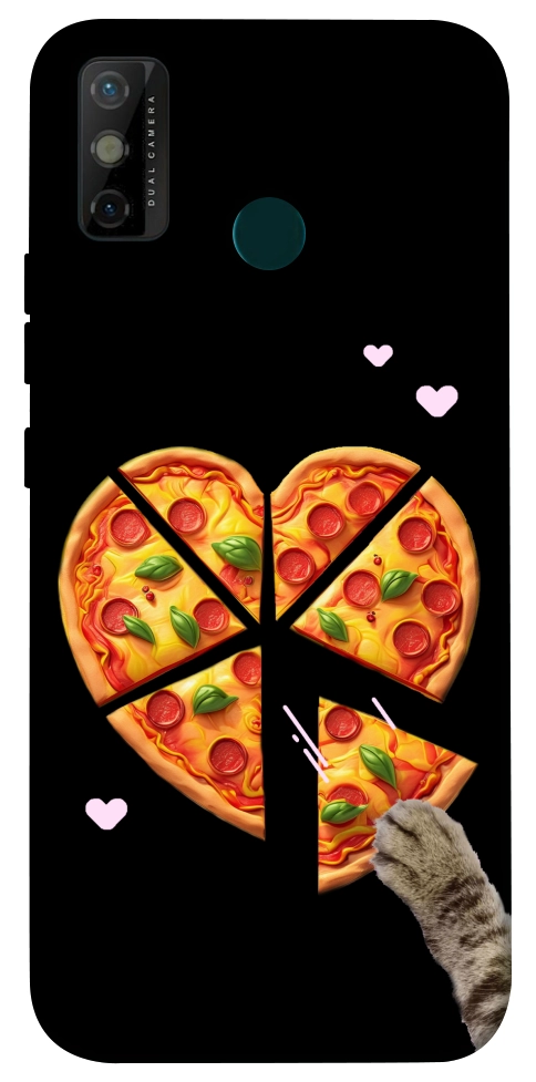 Чехол Pizza Love Cat для TECNO Spark 6 Go