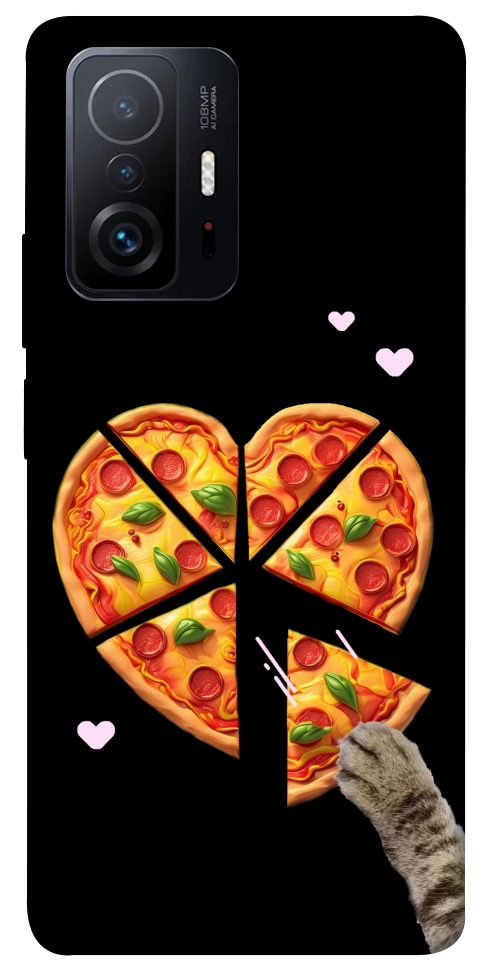 Чохол Pizza Love Cat для Xiaomi 11T