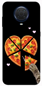 Чохол Pizza Love Cat для Nokia G10