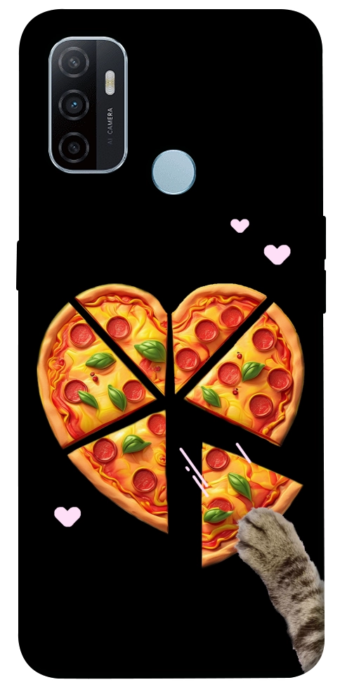 Чехол Pizza Love Cat для Oppo A32