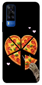 Чохол Pizza Love Cat для Vivo Y51a