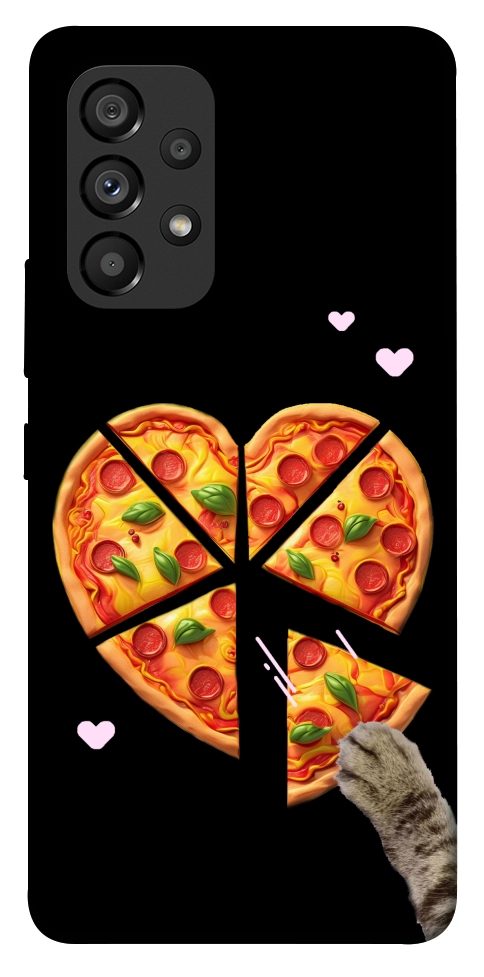 Чехол Pizza Love Cat для Galaxy A53