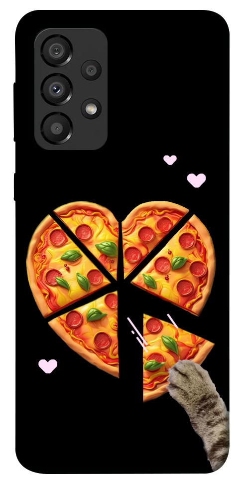 Чохол Pizza Love Cat для Galaxy A33 5G