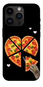 Чехол Pizza Love Cat для iPhone 14 Pro