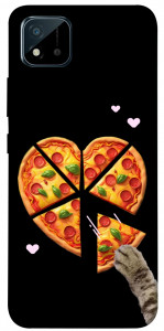 Чохол Pizza Love Cat для Realme C20