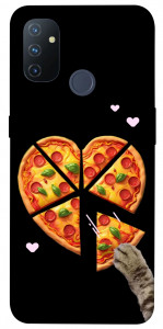 Чехол Pizza Love Cat для OnePlus Nord N100