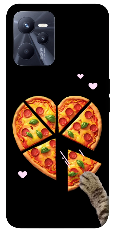 Чохол Pizza Love Cat для Realme C35