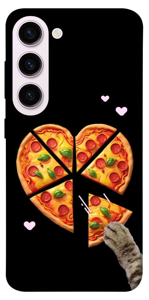 Чехол Pizza Love Cat для Galaxy S23+