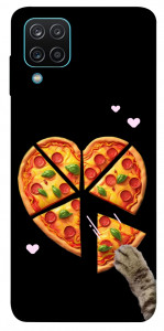 Чехол Pizza Love Cat для Galaxy M12