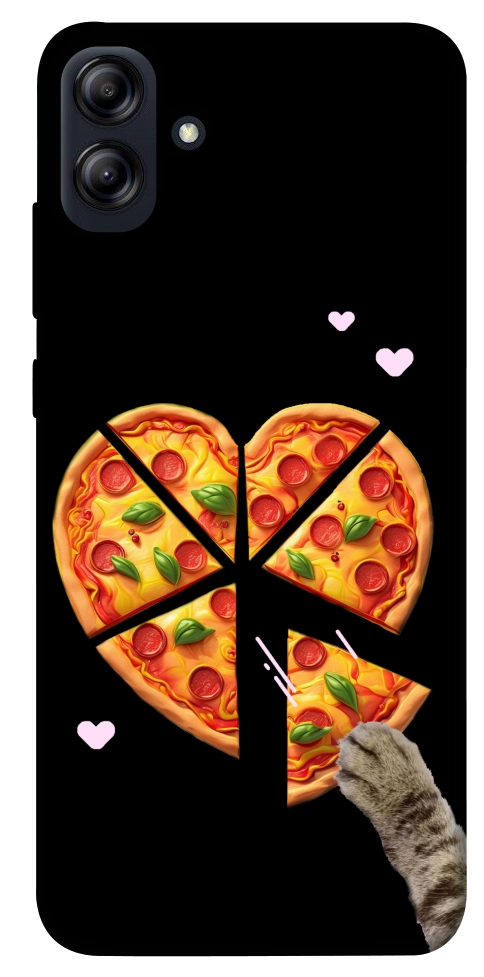 Чохол Pizza Love Cat для Galaxy A04e