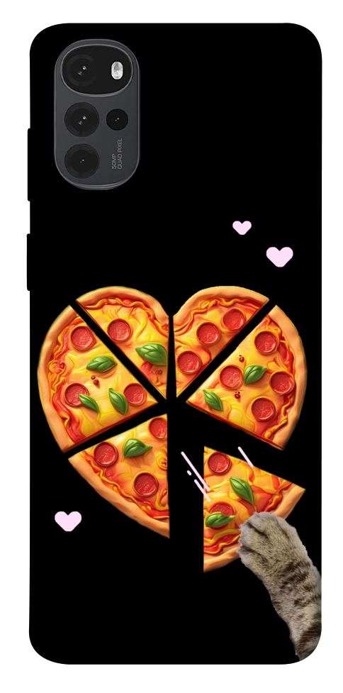 Чехол Pizza Love Cat для Motorola Moto G22