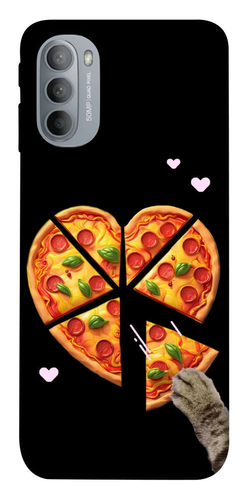 Чехол Pizza Love Cat для Motorola Moto G31