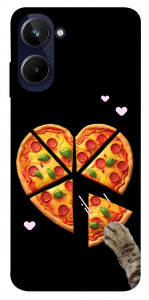 Чехол Pizza Love Cat для Realme 10 4G