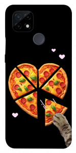 Чохол Pizza Love Cat для Realme C21