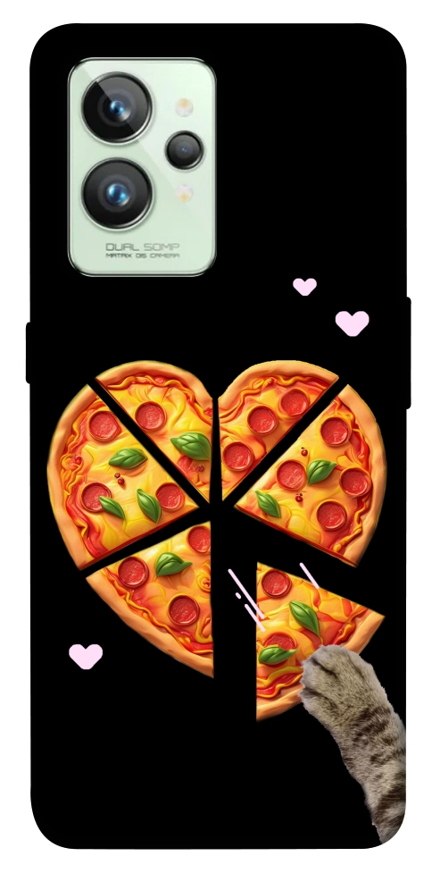 Чохол Pizza Love Cat для Realme GT2