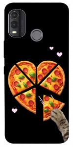 Чохол Pizza Love Cat для Nokia G11 Plus