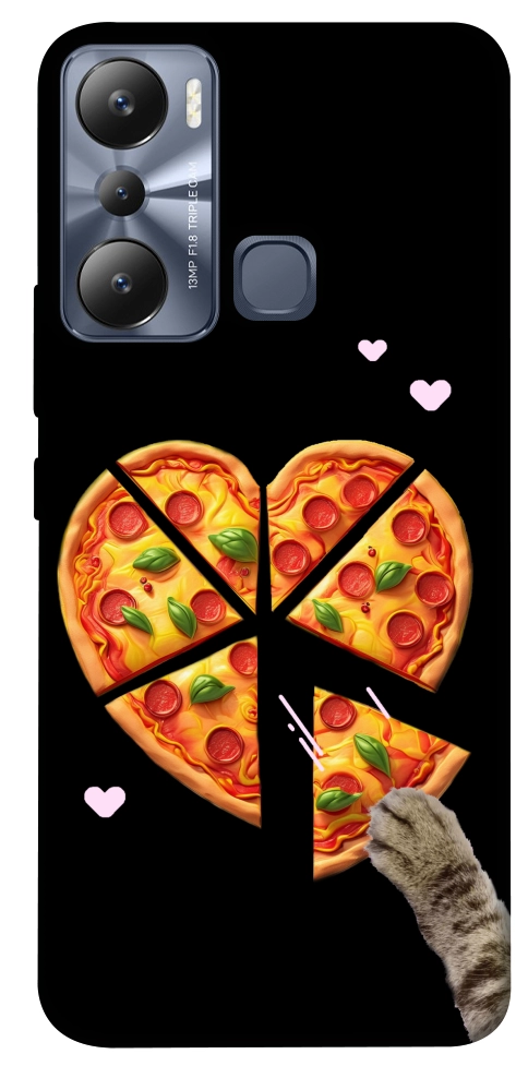 Чехол Pizza Love Cat для Infinix Hot 20i