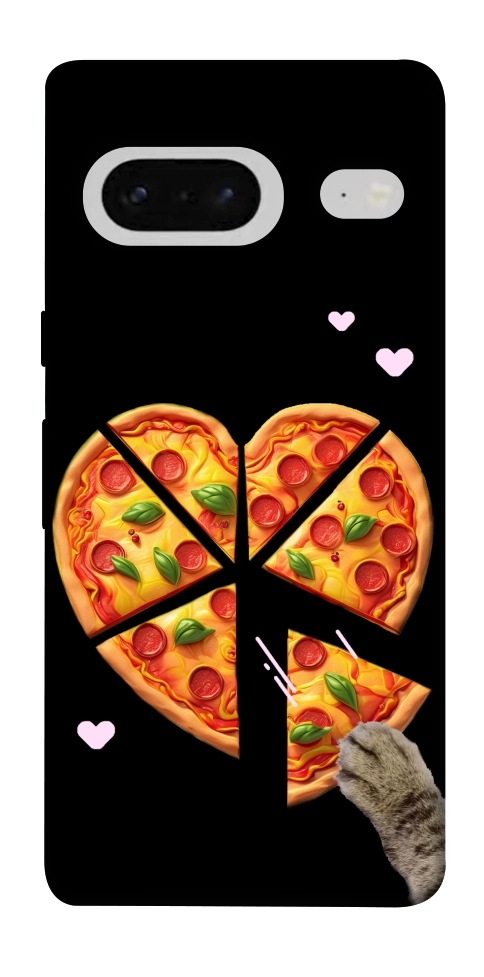 Чехол Pizza Love Cat для Google Pixel 7