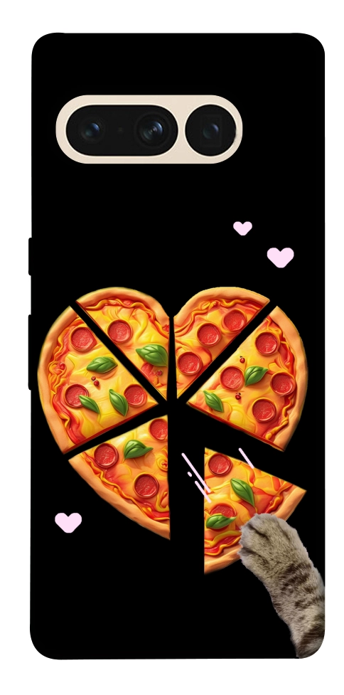 Чехол Pizza Love Cat для Google Pixel 7 Pro