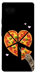 Чохол Pizza Love Cat для Google Pixel 7A