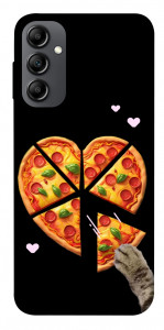 Чохол Pizza Love Cat для Galaxy A14