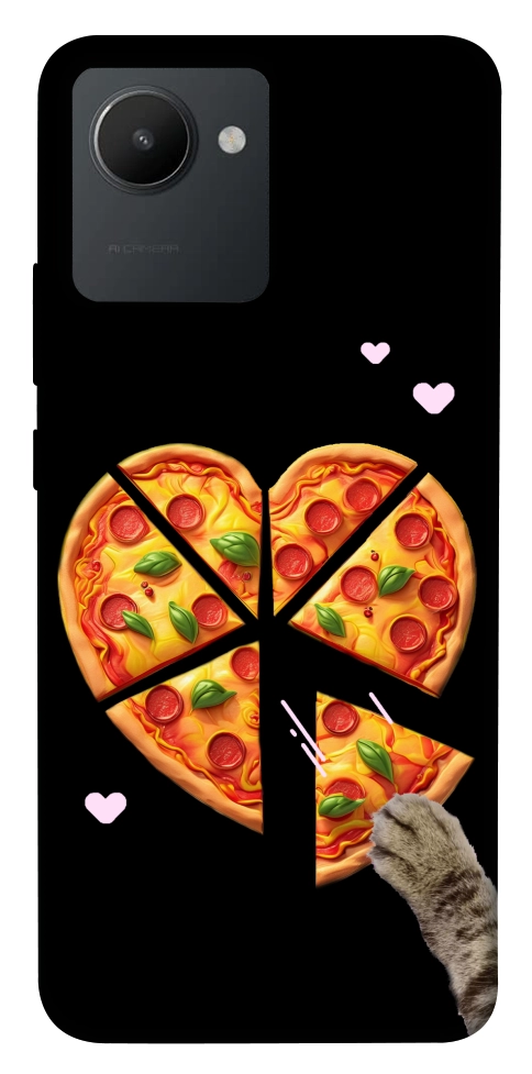 Чехол Pizza Love Cat для Realme C30s