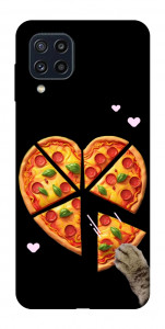 Чохол Pizza Love Cat для Galaxy M32