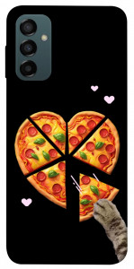 Чохол Pizza Love Cat для Galaxy M14 5G