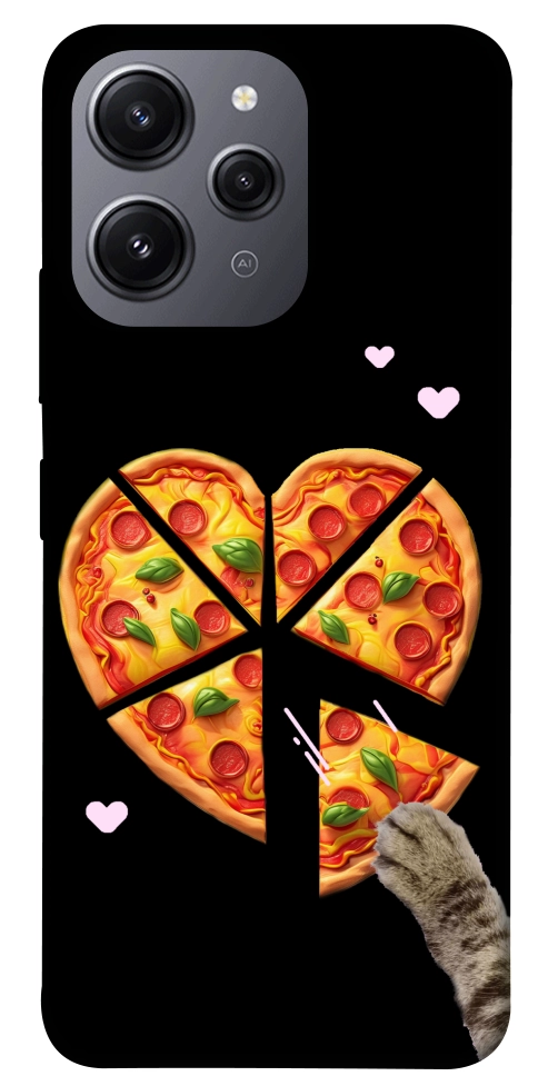 Чохол Pizza Love Cat для Xiaomi Redmi 12