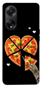 Чехол Pizza Love Cat для Oppo A98