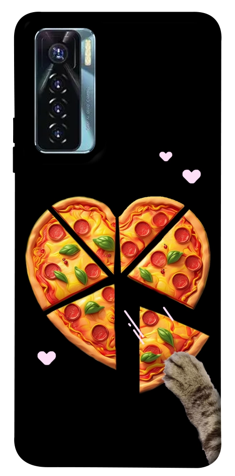 Чохол Pizza Love Cat для TECNO Camon 17 Pro